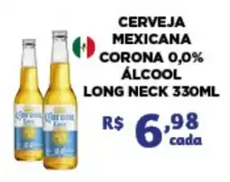 Bahamas Mix Cerveja mexicana corona 0,0% álcool long neck oferta