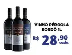 Bahamas Mix vinho pérgola bordô 1l oferta