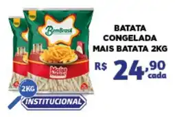 Bahamas Mix batata congelada mais batata oferta