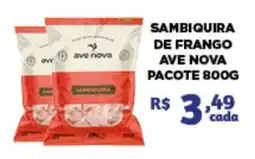 Bahamas Mix Sambiquira de frango ave nova oferta