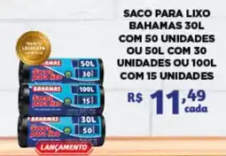Bahamas Mix Saco para lixo bahamas oferta
