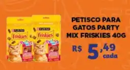 Bahamas Mix Petisco para gatos party mix friskies oferta