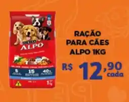 Bahamas Mix Ração para cães alpo 1kg oferta