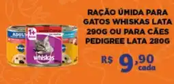 Bahamas Mix Ração úmida para gatos whiskas lata oferta