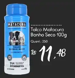 Giassi Supermercados Talco matacura banho seco oferta