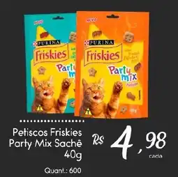 Giassi Supermercados Petiscos Friskies Party Mix Sachê oferta