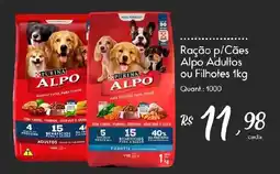 Giassi Supermercados Ração p/Cães Alpo Adultos ou Filhotes oferta