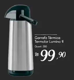 Giassi Supermercados Garrafa Térmica Termolar Lumina 1l oferta