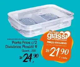 Giassi Supermercados Porta Frios c/2 Divisórias Plasútil 4l oferta