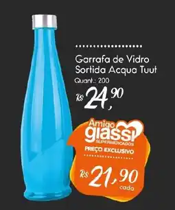 Giassi Supermercados Garrafa de Vidro Sortida Acqua Tuut oferta