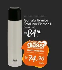 Giassi Supermercados Garrafa Térmica Total Inox Fit Mor 1l oferta