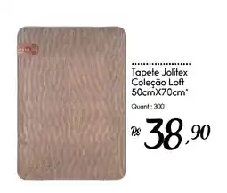Giassi Supermercados Tapete Jolitex Coleção Loft oferta