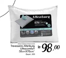 Giassi Supermercados Travesseiro Altenburg Ultracomfort oferta
