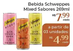 Dona de Casa Bebida schweppes mixed sabores oferta