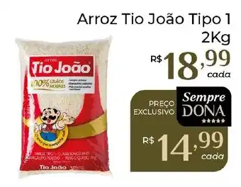 Arroz tio joão tipo 1