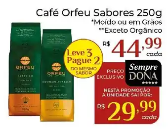 Café Orfeu Sabores
