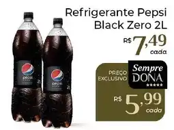 Dona de Casa Refrigerante Pepsi Black Zero oferta