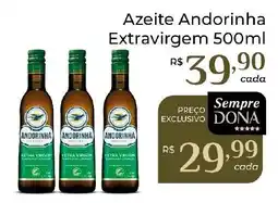 Dona de Casa Azeite andorinha extravirgem oferta