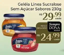 Dona de Casa Geléia Linea Sucralose Sem Açúcar Sabores oferta