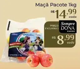Dona de Casa Maçã Pacote 1kg oferta