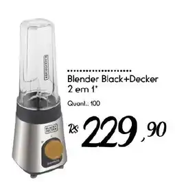 Giassi Supermercados Blender black+decker 2 em 1* oferta