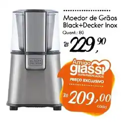 Giassi Supermercados Moedor de Grãos Black+Decker Inox oferta