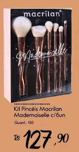 Giassi Supermercados Kit Pincéis Macrilan Mademoiselle c/6un oferta