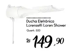 Giassi Supermercados Ducha Eletrônica Lorenzetti Loren Shower oferta