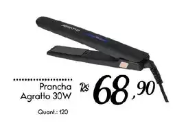 Giassi Supermercados Prancha Agratto 30W oferta