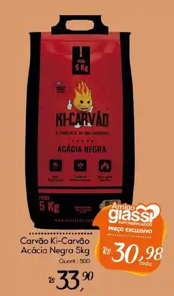 Giassi Supermercados Carvão ki-carvão acácia negra oferta