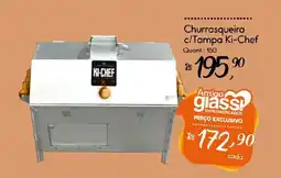 Giassi Supermercados Churrasqueira c/Tampa Ki-Chef oferta
