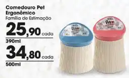 Zaffari Comedouro Pet Ergonômico Família de Estimação oferta