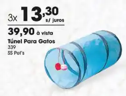 Zaffari Túnel Para Gatos oferta