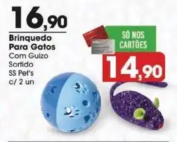 Zaffari Brinquedo para gatos com guizo sortido oferta