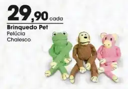 Zaffari Brinquedo Pet Pelúcia Chalesco oferta