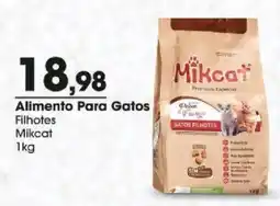 Zaffari Alimento para gatos filhotes mikcat oferta
