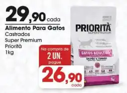 Zaffari alimento para gatos castrados super premium priorità oferta