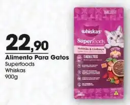 Zaffari Alimento Para Gatos Superfoods Whiskas oferta