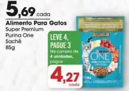 Zaffari Alimento Para Gatos Super Premium Purina One Sachê oferta