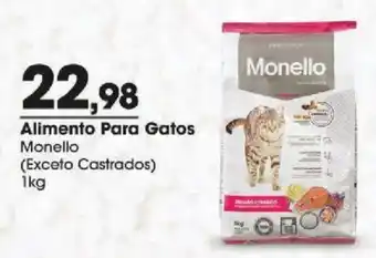 Zaffari Alimento Para Gatos Monello oferta