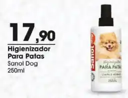 Zaffari Higienizador para patas sanol dog oferta
