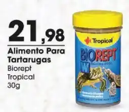 Zaffari Alimento para tartarugas biorept tropical oferta
