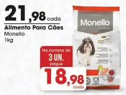 Zaffari Alimento Para Cães Monello oferta