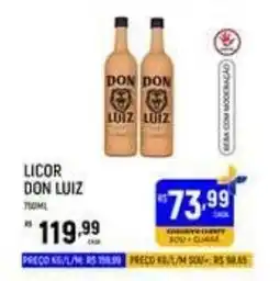 Supermercado Guará Licor don luiz oferta