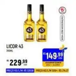 Supermercado Guará Licor 43 oferta