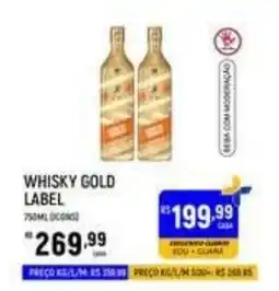Supermercado Guará whisky gold label oferta