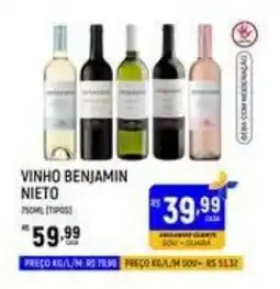 Supermercado Guará vinho benjamin nieto oferta