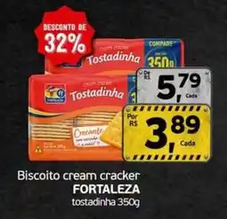 Cometa Supermercados Biscoito cream cracker fortaleza tostadinha oferta
