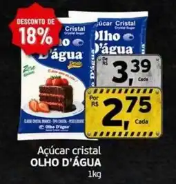 Cometa Supermercados Açúcar cristal olho d'água oferta