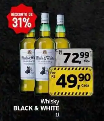 Cometa Supermercados Whisky black & white oferta